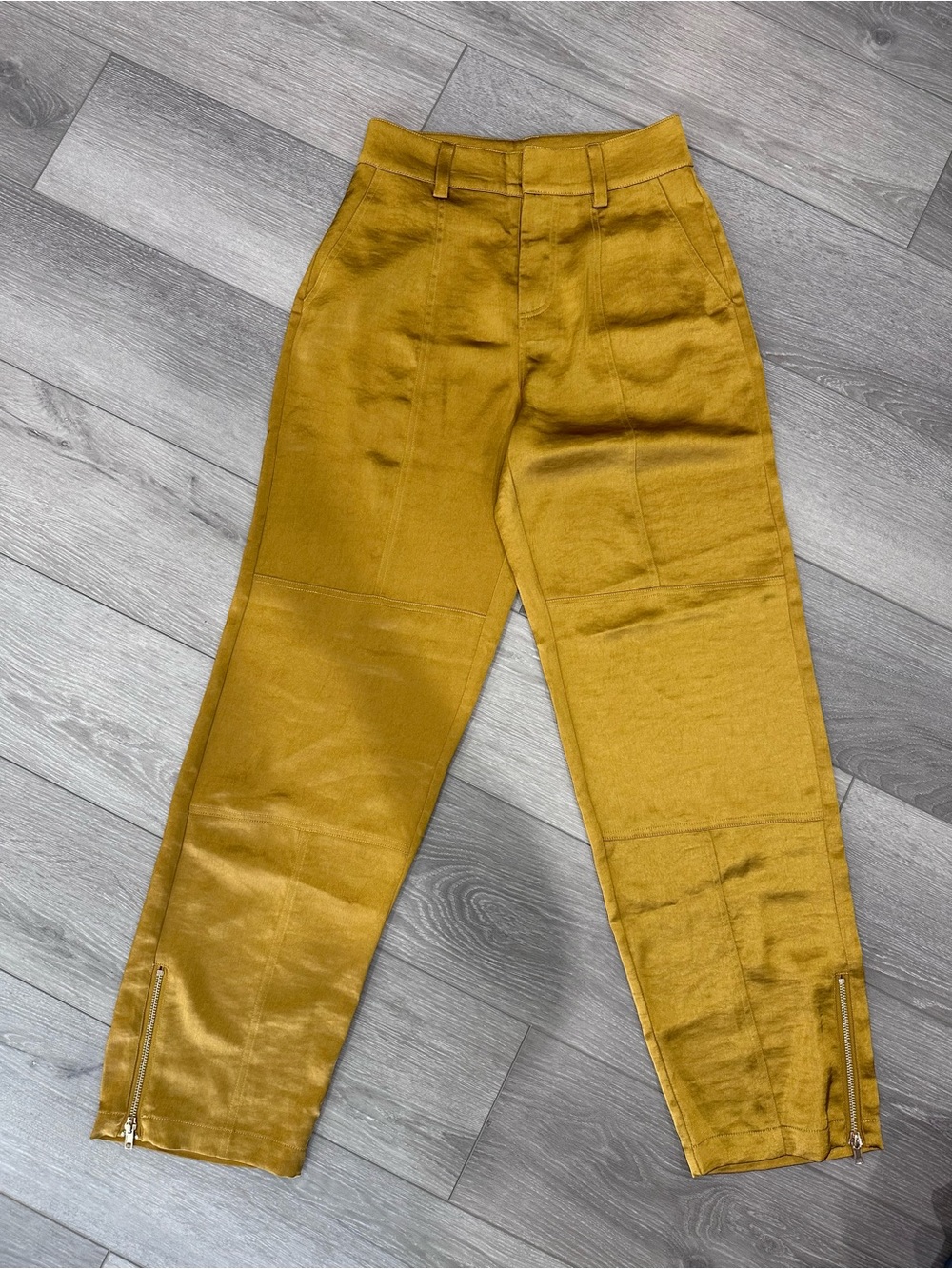 Avec Les Filles Yellow Pants Size 2Like New